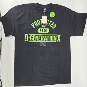 WWE D-Generation X Protected By DX Glow In The Dark Graphic T-Shirt L NWT